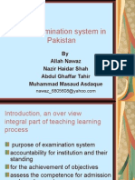 The Examination System in Pakistan