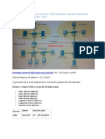 CCNA 1 Skill Exam Answer