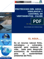 4-Protección Del Agua Vigilancia y Control de Vertimientos Paver. Lic. Juan Ocola