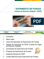 Manual Suprimento de Fundos