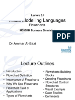 Lecture 5.1 Visual Modelling Languages - Flowcharts