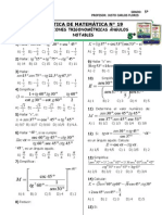 Practica #20 - 5° - Raz. Trig. de Ángulos Notables