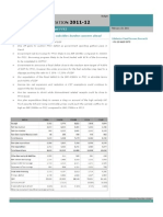 RE Udget Xpectation: Key Expectations From Budget FY12