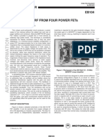 EB-104 Get 600 Watts RF From Four Power FETs