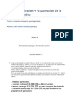 Sena Administracion y Recuperacion de La Cartera de Credito