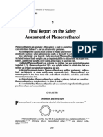 Final Report On The Safety Assessment of 2-Phenoxyethanol