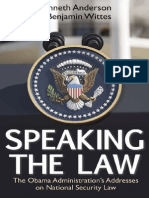 Speaking The Law (Introduction), by Kenneth Anderson and Benjamin Wittes