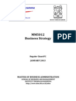 Syllabus Business Strategy MT