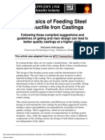 Feeding Steel and Ductile Iron Casting