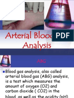 Arterial Blood Gas Analysis