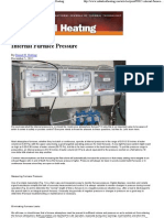 Furnace Internal Pressure