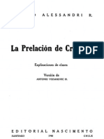 La Prelacion de Creditos - Arturo Alessandri R