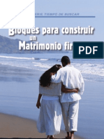 Bloques para Construir Un Matrimonio Firme - Martin R. de Haan II