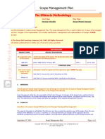 Scope Management Plan