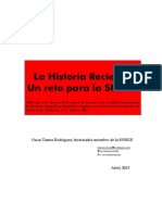 Importancia de Investigar La Historia Reciente