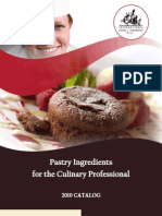 Pastry Ingredients For The Culinary Professional