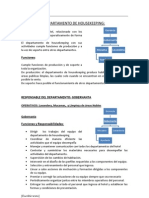 Manual de Procedimientos para Mucamas