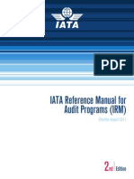 IATA Reference Manual For Audit Program - Ed2 - Aug - 2011