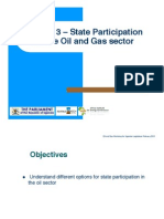 State Participation in The Oil and Gas Sector