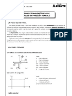 II BIM - 4to. Año - TRIG - Guía 1 - Raz. Trig. de Áng. en Po