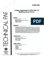 Bearing Area Curve - Surface Roughness