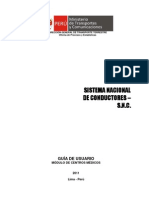 Guia Del SNC - Proceso de Registro Examen Psicosomatico en Centros Medicos