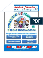 Concurso de Proyectos Educativos E Ideas Innovadoras