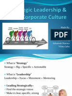 Strategic Leadership & Corporate Culture