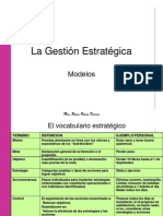 Modelos de Gestion Estrategica