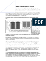 Build A 110 Volt Magnet Charger