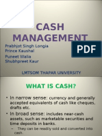 Cash Management Presentation