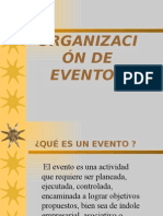 Organización de Eventos