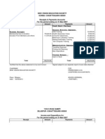 NGO Audited Documents Balance Sheet and Profit and Loss A/c