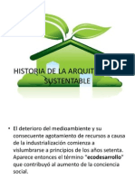 Historia de La Arquitectura Sustentable