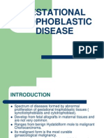 Gestational Trophoblastic Disease