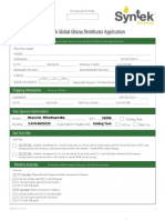 Ghana Syntek Distributor Application Form