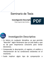 Investigación Descriptiva