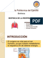 Biofisica de La Respiracion