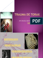 Trauma de Torax y Abdomen