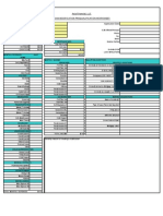 AXIA Pre Qualification Excel Budget Spreadsheet