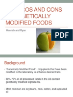 The Pros and Cons of Genetically Modified Foods