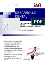 Desarrollo Dentario (Exposicion en El Instituto de Salud Del Niño)