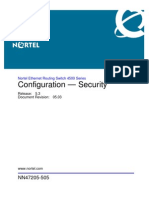 NN47205 505 05.03 Configuration Security