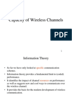 Capacity of Wireless Channels