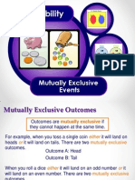 Mutually Exclusive Outcomes Mreadams