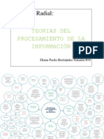 Diagrama Radial Teorias Del Procesamiento de La Información