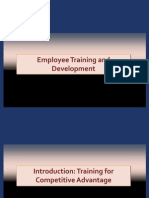 Introduction To Employee Training and Development PPT 1