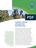 Policy Brief Gender Climate Change and Food Security