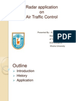 Radar Application On Air Traffic Control