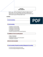 Cost Accounting Theory